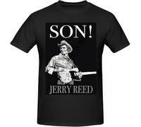 E3RDH5F37 Jerry Reed Short Sleeve T-Shirt Crew Neck Casual