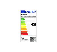 E40 HP D90E40 Lampione stradale LED 36W-NW 6000lm 4000K 37348