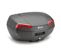 E46N - Bauletto Givi MONOLOCK® 46lt Nero con catadiottri rossi