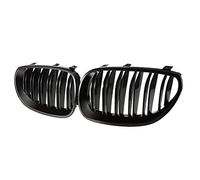 E60 E61 M5 Serie 5 03-09 Nero Opaco Sport Kidney Double Line Griglia Anteriore Griglie - Coppia E60 E61 M5 Serie 5 03-09 Nero Opaco Sport Kidney Double Line Griglia Anteriore Griglie - Coppia