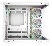 Cooler Master Elite 600 Tower Trasparente, Bianco