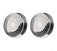 E61 Group Head 58 mm in acciaio inox doccia schermo di ricambio con guarnizione in silicone per macchine espresso progettato per risultati di estrazione ripetibili (C)