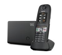 E630 Telefono Cordless Resistente a Urti e Spruzzi Nero Vibrazione funzione