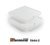 E666-2 Filtro, Aria abitacolo Tecnocar