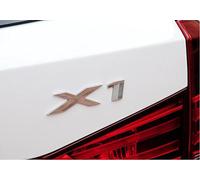 E689 X1 Emblema Badge auto adesivo 3D scritta posteriore distintivo Car Sticker numero cifre.