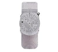 E6B Flight Computer Circolare Aviazione Diapositiva Regola con Calcolo Vettore Vento per Addestramento Piloti e Pianificazione di Volo Velocità del Terreno Consumo di Carburante Stima Manuale