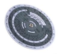 E6B-R - Dispositivo di tracciamento aereo per computer di volo, regola circolare per calcolo della navigazione, strumento per il calcolo della navigazione, risolutore del triangolo del vento e