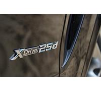 E821 X Drive 25d emblema Badge auto adesivo 3D scritta posteriore XDrive Car Sticker decalcomania
