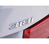E882 318i Emblema 318 i scritta Badge auto adesivo 3D Car Sticker cromato decalcomania