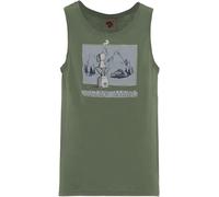 E9 - Canottiera in cotone biologico - 1Caffe M Agave per Uomo in Cotone - Taglia L - Verde