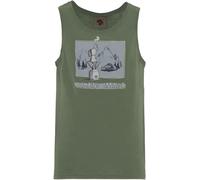 E9 - Canottiera in cotone biologico - 1Caffe M Agave per Uomo in Cotone - Taglia M - Verde