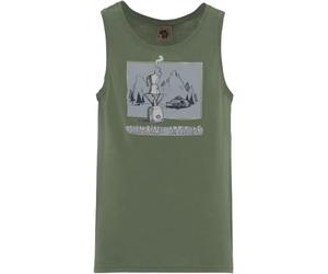 E9 - Canottiera in cotone biologico - 1Caffe M Agave per Uomo in Cotone - Taglia M - Verde