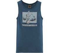 E9 - Canottiera in cotone biologico - 1Caffe M Apatite per Uomo in Cotone - Taglia M - Blu