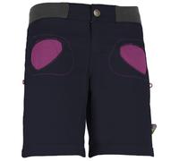E9 Onda - pantaloni corti arrampicata - donna S Blue/Pink woman Cotone Organico/Biologico