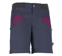 E9 Onda - pantaloni corti arrampicata - donna XS Blue/Purple woman Cotone Organico/Biologico