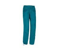 E9 - Pantalone donna in lino leggero per arrampicata e palestra Onda Flax - L...