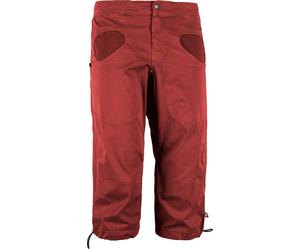 E9 - Pantaloni 3/4 traspiranti da arrampicata - R3 M Paprika per Uomo in Cotone - Taglia L - rosso