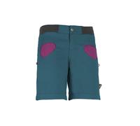 E9 Pantaloni Corti Arrampicata Onda Petrolio Chiaro Donna M