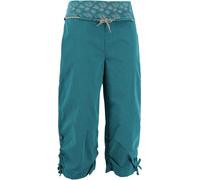 E9 - Pantaloni da arrampicata a tre quarti - N Cleo2 W Green Lake per Donne in Cotone - Taglia M - Verde