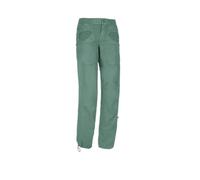 E9 - Pantaloni da arrampicata stretch - Onda Flax Thymus per Donne in Cotone - Taglia S - Verde Verde S