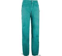 E9 - Pantaloni da arrampicata - Onda Flax W Thymus per Donne in Cotone - Taglia S - Verde