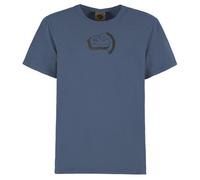E9 Pare M - T-shirt - uomo S Blue man Cotone Organico/Biologico