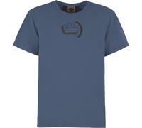 E9 Pare M - T-shirt - uomo M Blue man Cotone Organico/Biologico