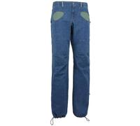 E9 Rondo X2 - pantaloni arrampicata - uomo S Blue/Green man Cotone Organico/Biologico