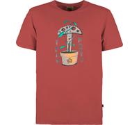 E9 - T-shirt da arrampicata - Troots M Paprika per Uomo in Cotone - Taglia M - rosso
