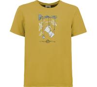 E9 - T-shirt in cotone biologico - Bond Curry per Uomo in Cotone - Taglia L - Giallo