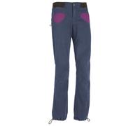 E9 - Pantaloni da arrampicata stretch - Onda Story Vintage Blue per Donne in Cotone - Taglia S - Blu navy Blu navy S