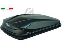 E9017 BAULE BOX PORTAPACCHI AUTO GEV EASYBLACK 320LT NERO OPACO 132x78x36 cm TUV