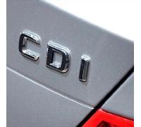 E923 CDI Emblema con scritta Badge auto adesivo 3D Car Sticker cromato decalcomania