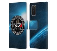 EA BIOWARE MASS EFFECT 3 BADGES AND LOGOS CUSTODIA COVER A PORTAFOGLIO SAMSUNG 1