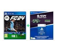 EA SPORTS FC 24 Standard Edition PS4 | Videogiochi | Italiano + 10€ PlayStation Store Gift Card per EA SPORTS FC 24 Ultimate Team | FC Points Account PSN Italiano