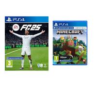 EA SPORTS FC 25 Standard Edition PS4 | Videogiochi | Italiano + Minecraft Starter Collection - PlayStation 4