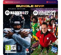 EA SPORTS MVP Bundle (College Football 27 Deluxe Edition & Madden NFL 27 Deluxe Edition) PCWin | Codice EA App - per PC | Videogiochi | Italiano Deluxe | Codice EA App per PC