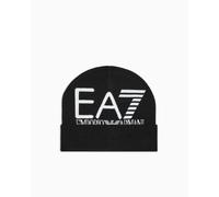 EA7 Beanie Visibility con maxi logo Cappello cappellino berretto unisex black