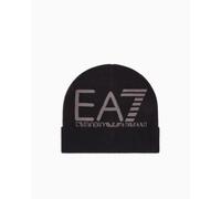 EA7 Beanie Visibility con maxi logo Cappello cappellino berretto unisex nero