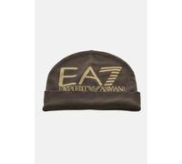 EA7 Cappelli Uomo Marrone Berretto di lana Berretto di lana con logo Autunno inv