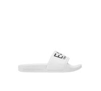 EMPORIO ARMANI EA7 7X000108 AF15118 CIABATTE SCARPE DA INFILARE UOMO U0001 WHITE