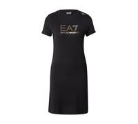 Emporio Armani EA7 Abito da Donna Evolution in Jersey di Misto Cotone e Modal Stretch, 7W000478 (IT, Testo, XS, Regular, Regular, Nero)