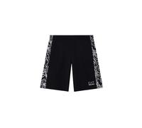 EA7 Emporio Armani Bermuda Bambino Visibility in puro cotone 7B000305AF13512 8033920996414-16A Nero 16A