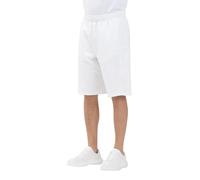 EA7 Emporio Armani Bermuda Uomo Logo Series in Cotone Organico 7M000153AF10432 8059659188227 - Bianco M