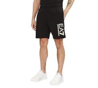 EA7 Emporio Armani Bermuda Uomo Visibility in Cotone 7M000232AF13512 8059797082739 - Nero Beige L