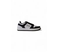 EA7 Emporio Armani Black And White Polyester Sneaker - EU 36.5 | US 3.5