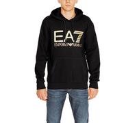 EA7 Emporio Armani Black Cotton Hoody - IT46 | M