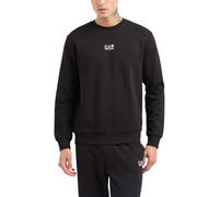 EA7 Emporio Armani Black Cotton Sweatshirt - IT44 | S