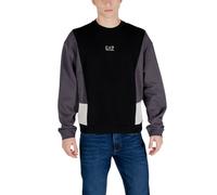 EA7 Emporio Armani Black Cotton Sweatshirt - IT52 | XL