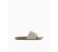 Ciabatte EA7 Beachwear beige bianco - 40